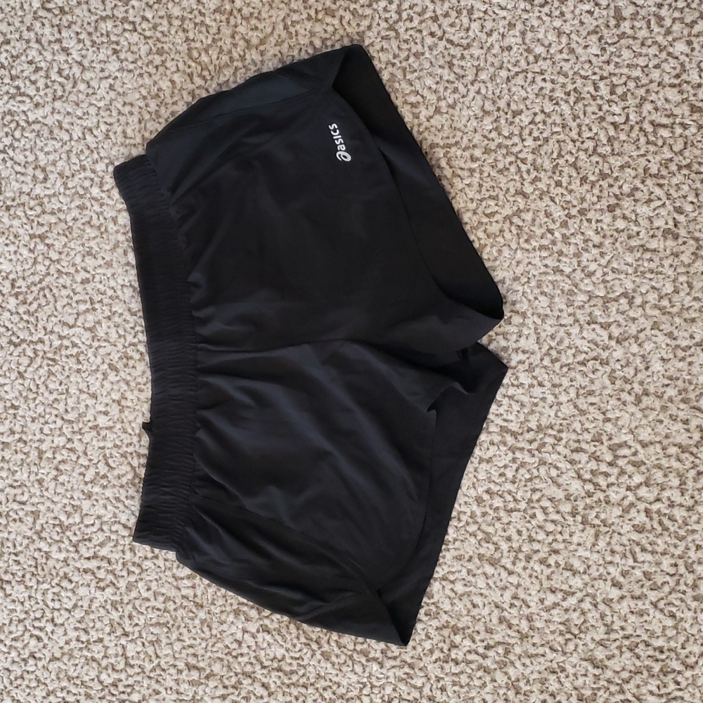 Asics Athletic Shorts Women's Black Size Large